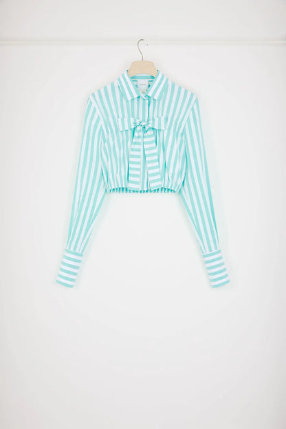 Green Small Stripes