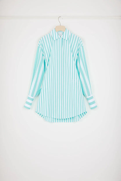 Mix Green Large Stripes