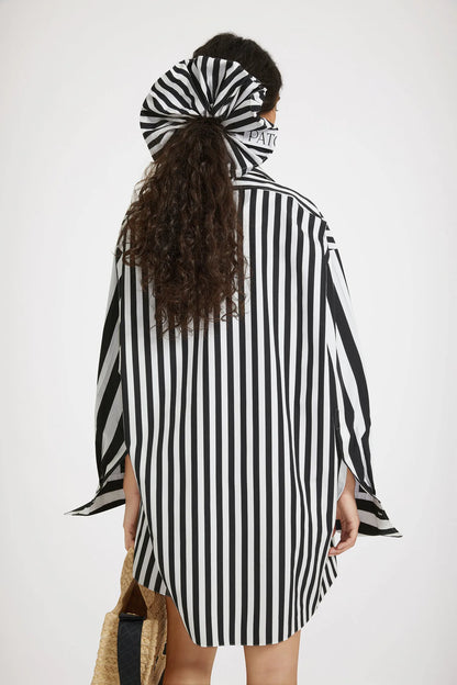 Mix Black Large Stripes