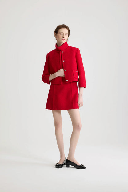 No Label Scarlet Red