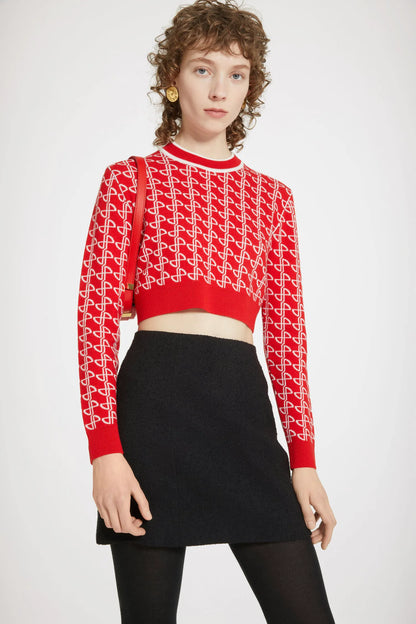 Jacquard Red