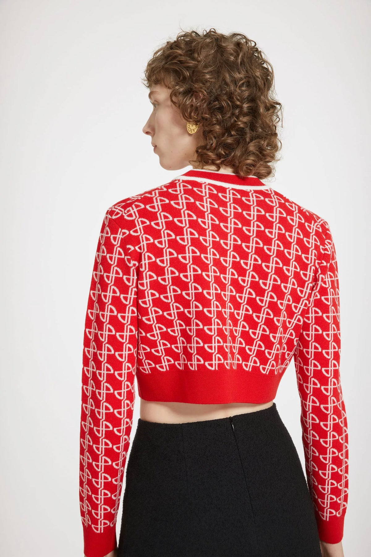 Jacquard Red