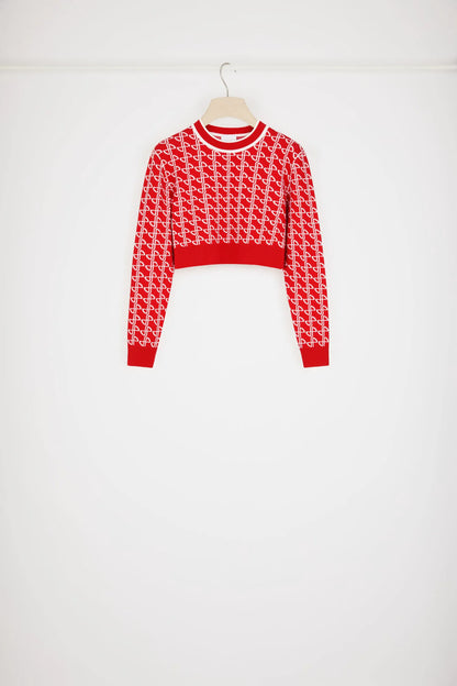 Jacquard Red