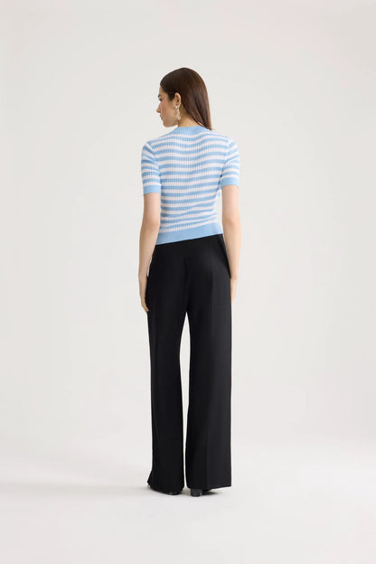 Riviera Blue Stripes