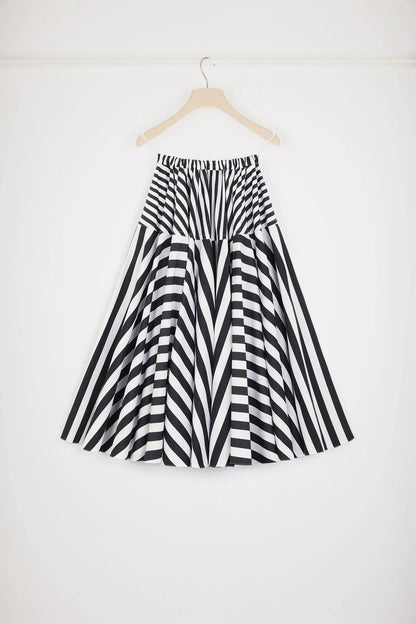 Mix Black Large Stripes