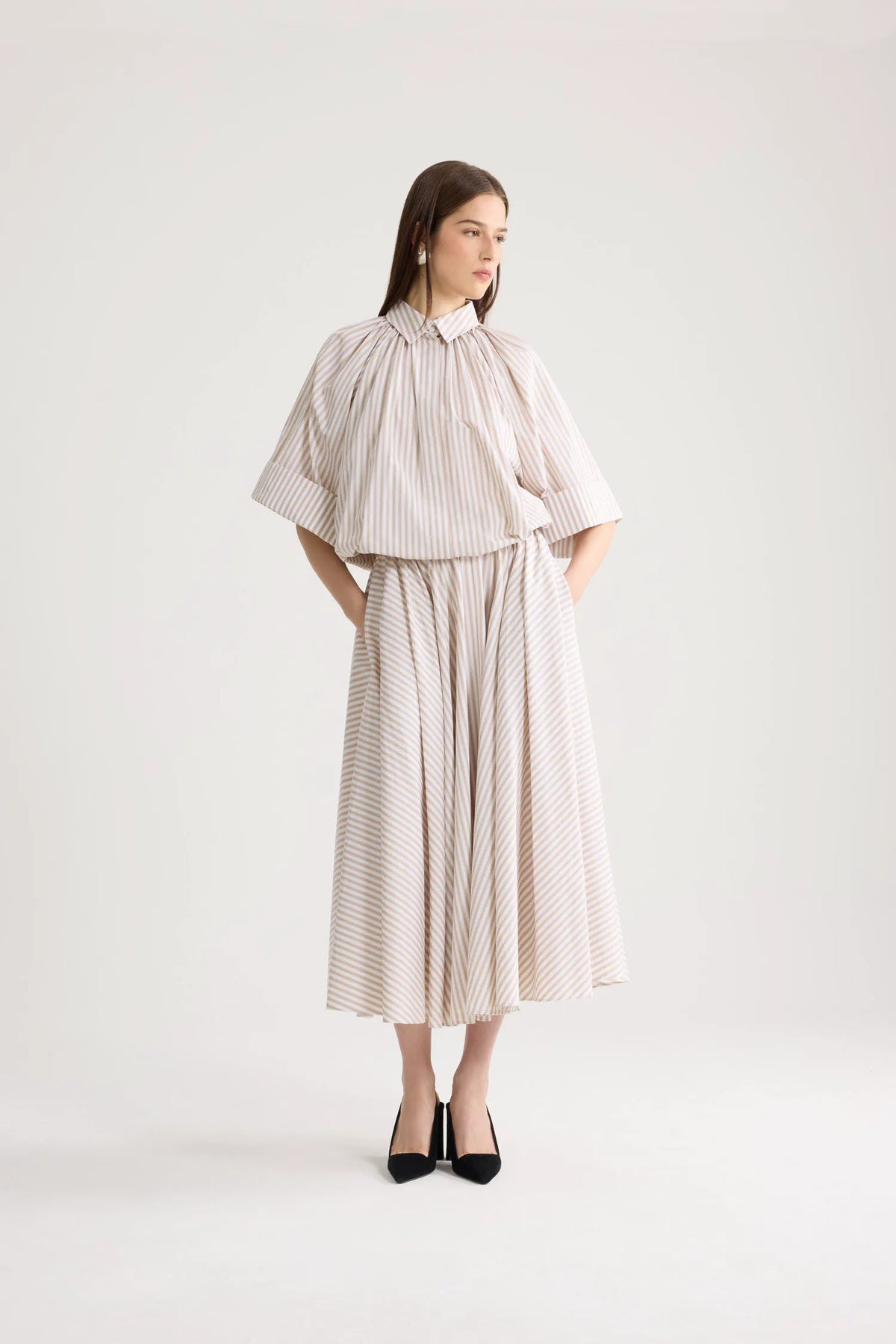 Dolce Coffee Stripes