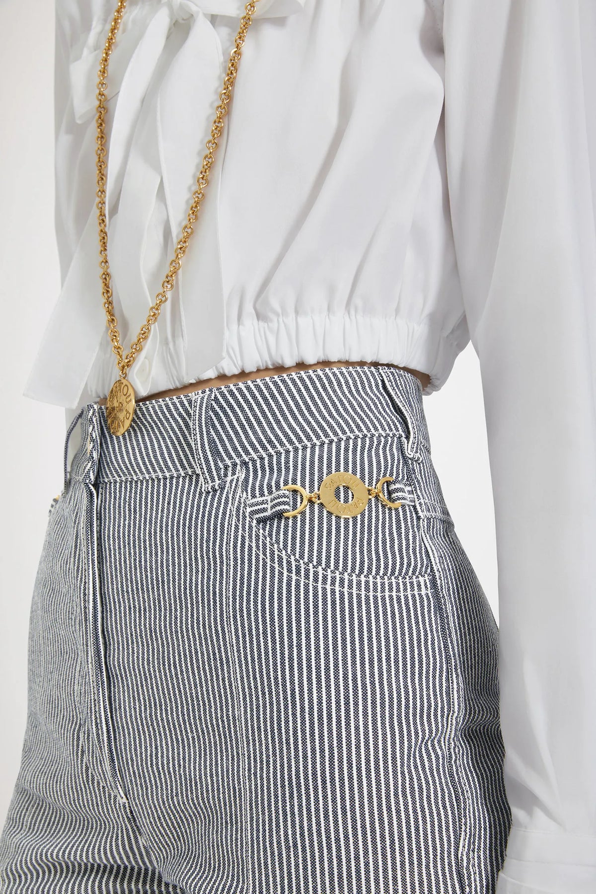 Navy Striped